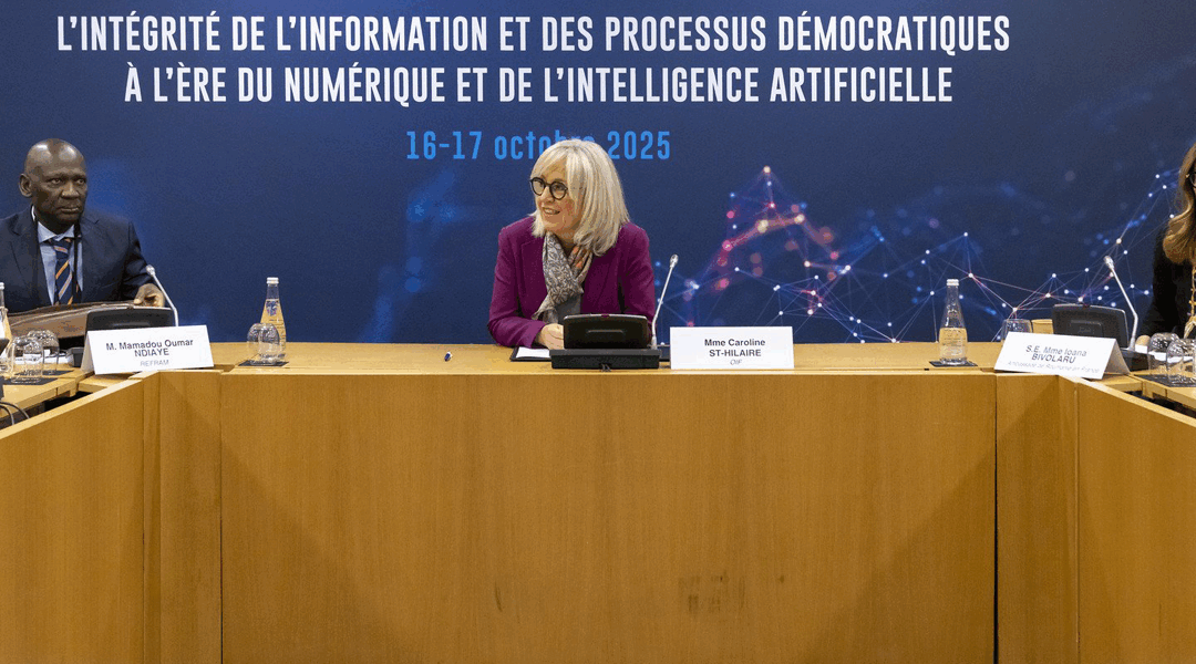 Le président du REFRAM et du CNRA, Monsieur Mamdou Oumar NDIAYE, participe à la session inaugurale de la deuxième édition des journées de réflexion des réseaux institutionnels de la Francophonie sur les défis et menaces des désordres informationnels.  (16 et 17 octobre 2025 au siège de l’OIF à Paris)